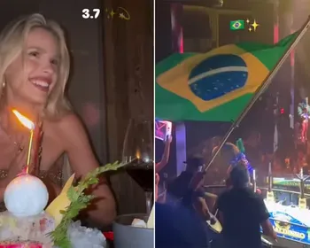 Em Miami
Yasmin Brunet celebra os 37 anos em noitada em Miami