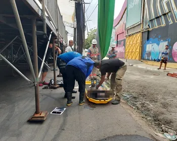 Furo na bota: trabalhador que morreu em estrutura do São João sofreu choque elétrico