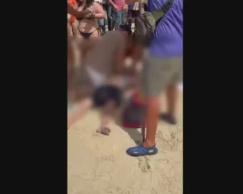 Homem morre afogado após ter mal súbito enquanto tomava banho em praia