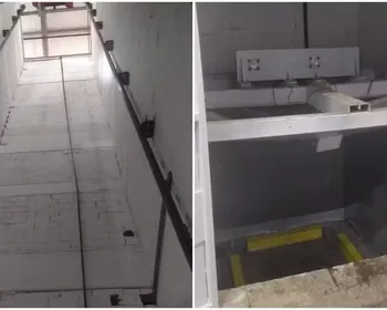 Homem morre e dois ficam feridos após elevador cair de mais de 15 metros de altura