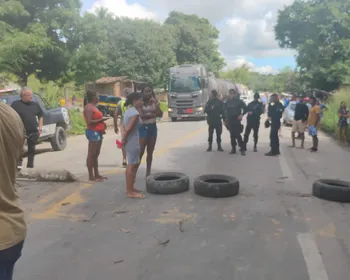 BR-101 é liberada após protesto de indígenas em Joaquim Gomes