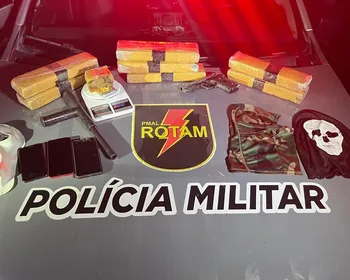 Jovem é preso com 8 kg de maconha no Santos Dumont, em Maceió