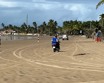MPF aponta falhas no controle de veículos na faixa de areia da Praia do Peba