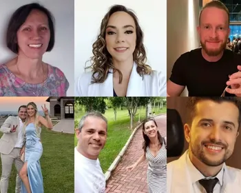 Mãe e filha, médicos, patinador artístico e casais: quem são os mortos em queda de balão