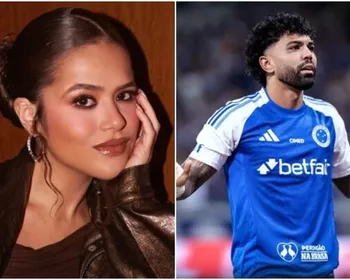 Maisa Silva é flagrada com Gabigol em saída de evento no Rio