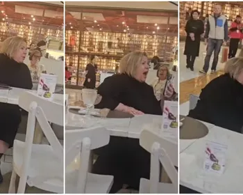 Mulher que chamou homem de 'bicha nojenta' em shopping de luxo é solta