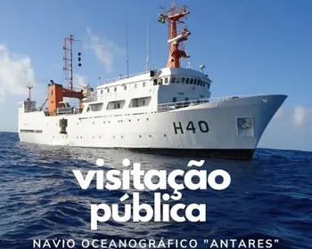 Navio Antares estará aberto à visitação no Porto de Maceió; veja quando!