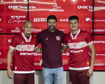 Novos contratados, Léo Campos e Crystopher são apresentados no Galo