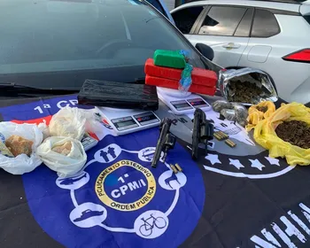 PM apreende 28 armas e quase 29 kg de drogas em uma semana em AL
