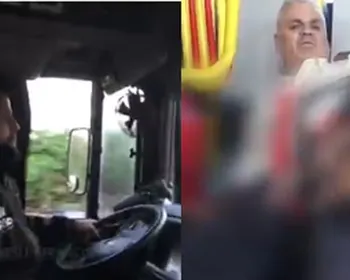 Passageiro de ônibus assume volante após motorista ser baleado