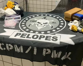 Polícia encontra esconderijo de drogas em São Miguel dos Campos após suspeito 'entregar o jogo' em abordagem