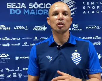 'Precisamos retomar com vitória': Higo Magalhães cobra reação do CSA
