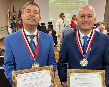 Presidente e diretor do Sindav/AL recebem Comenda Desembargador Geraldo Tenório Silveira
