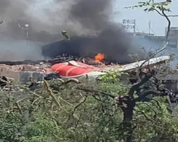 Queda de avião: mortos na Índia só poderão ser identificados por DNA