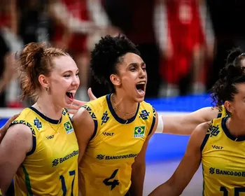 Seleção feminina bate Turquia e chega à 7ª vitória na Liga das Nações