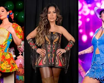 Veja os looks juninos das famosas para curtir o São João 2025