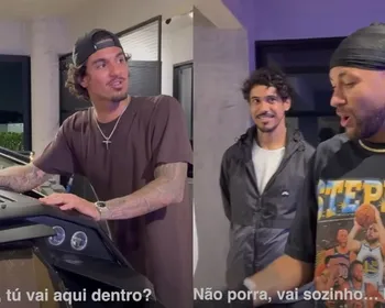 Vídeo: Gabriel Medina fica fascinado com Batmóvel de Neymar