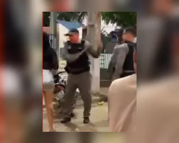 Vídeo: PM agride mulher durante festa junina em Batalha