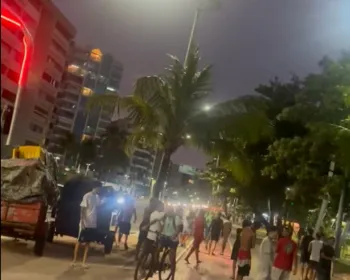 Delegada aguarda vítimas de suposto arrastão na orla para registrar ocorrência
