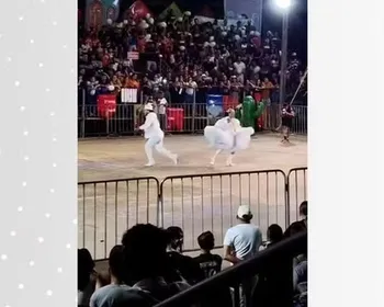 Vídeo mostra desabamento de arquibancada que deixou 11 feridos