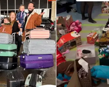 Viih Tube leva mais de 10 malas em viagem, e Eliezer reclama