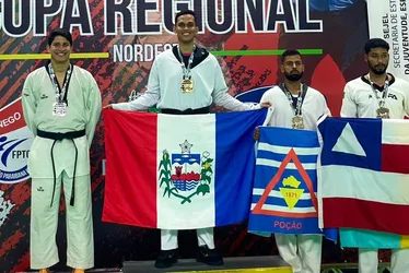 
				Alagoano conquista ouro em competição regional de taekwondo na Paraíba
			
			
