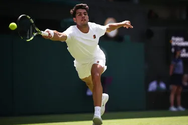 
				Carlos Alcaraz sofre, mas passa pela estreia de Wimbledon
			
			