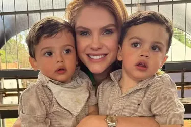 
				Bárbara Evans responde comentário sobre desenvolvimento da fala dos filhos
			
			
