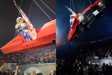 
				Beyoncé vive momento de terror após carro voador falhar em show
			
			