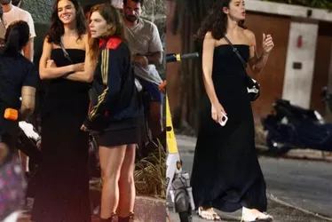 
			
				Bruna Marquezine curte barzinho na Gávea ao lado de Mariana Goldfarb
			
			