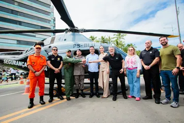 
				Com investimento de R$ 50 mi, Paulo reforça segurança com novas aeronaves e viaturas
			
			