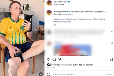 
				Decisão de Moraes cita 5 posts da família Bolsonaro e de apoiadores
			
			
