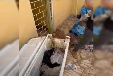 
				Corpo de enfermeira em freezer estava enrolado em cortinas e com cal
			
			