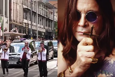 
				Cortejo com corpo de Ozzy Osbourne lota ruas na Inglaterra
			
			