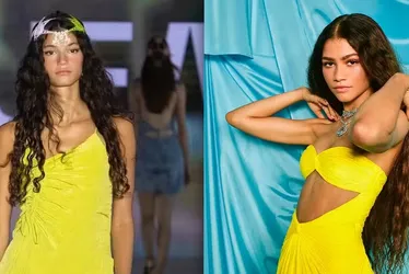 
				Estreante nas passarelas, enteada de Isabella Santoni é comparada a Zendaya
			
			