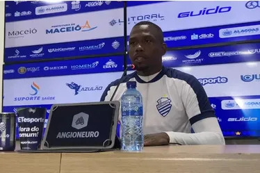 
				Igor Bahia, sobre jogo contra o Caxias: 'Temos que ser o CSA que tem sido dentro de casa'
			
			