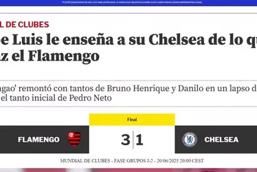 
			
				Imprensa internacional se derrete pelo Flamengo: “Filipe Luís ensina”
			
			