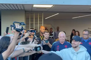
			
				Jorginho desembarca no Rio para se apresentar ao Flamengo
			
			