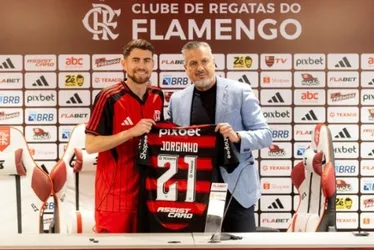 
			
				Jorginho é apresentado no Flamengo e elogia o clube: “Melhor opção”
			
			
