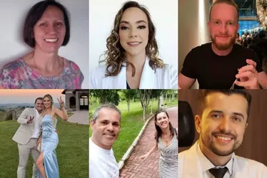 
			
				Mãe e filha, médicos, patinador artístico e casais: quem são os mortos em queda de balão
			
			