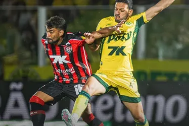 
				Mirassol cede empate ao Vitória e desperdiça chance de se aproximar do G4 no Brasileirão
			
			