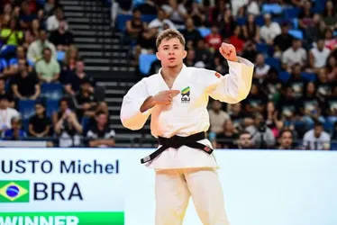 
			
				Mundial de Judô: Michel Augusto disputa medalha de bronze
			
			