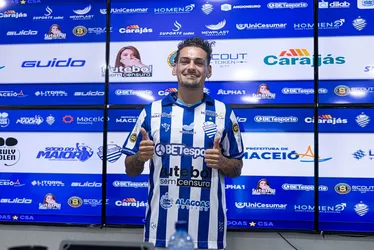 
			
				Novo atacante do CSA, Matías Cavalleri rasga elogios à estrutura do clube
			
			
