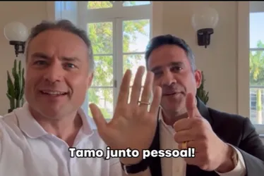 
				“Olha quem tá comigo aqui”: Renan Filho e Paulo Dantas trocam afagos
			
			