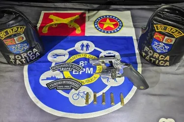 
				PM apreende quatro armas e drogas durante operações em quatro cidades
			
			