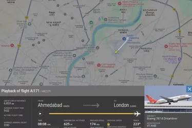 
			
				Avião que caiu na Índia com mais de 240 pessoas declarou 'mayday'
			
			
