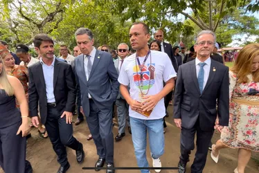 
			
				Presidente do CNJ promete ajudar comunidades quilombolas em evento na Serra da Barriga
			
			