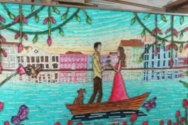 
				Quadros roubados de artista baiana são achados após anúncio em rádio
			
			