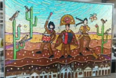 
				Quadros roubados de artista baiana são achados após anúncio em rádio
			
			