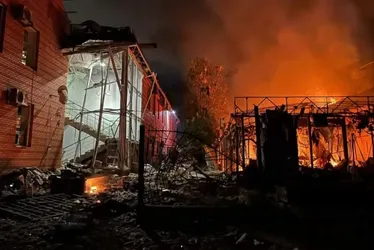 
			
				Rússia bombardeia Ucrânia com drones e mísseis: resposta a 'atos terroristas'
			
			